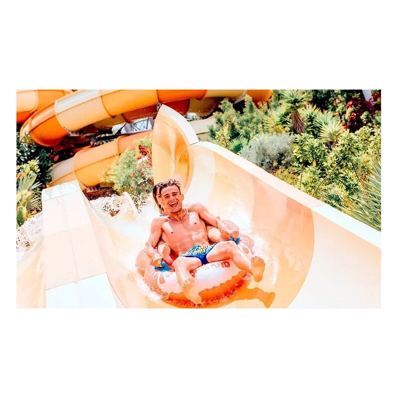 Aqualand Teneryfa – pomarańczowa zjeżdżalnia