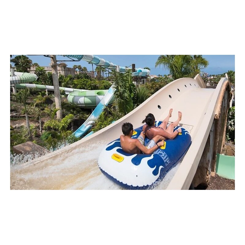 Aqualand Teneryfa – pontonowa zjeżdżalnia
