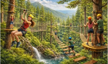Forestal Park Teneryfa – park linowy