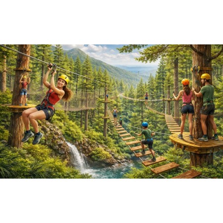 Forestal Park Teneryfa – park linowy