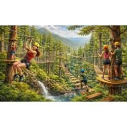 Forestal Park Teneryfa – park linowy