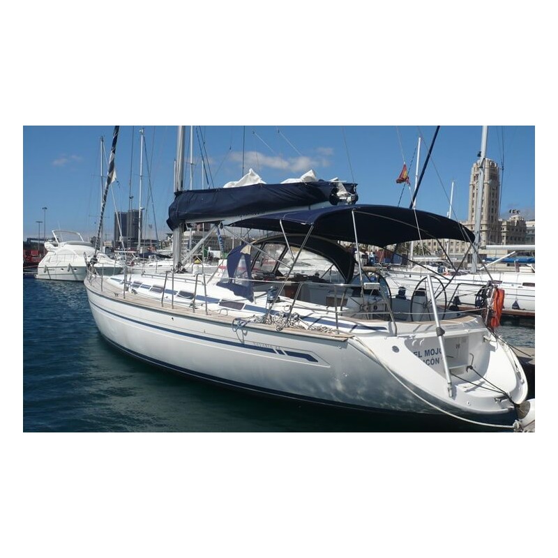 Yacht im Hafen Los Gigantes Teneriffa