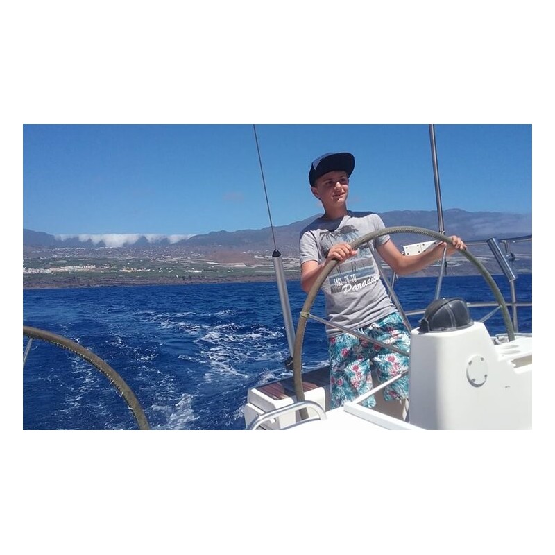 Yachtfahrt Teneriffa – Steuern des Bootes
