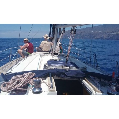 Croisière en yacht Los Gigantes – vue depuis le pont