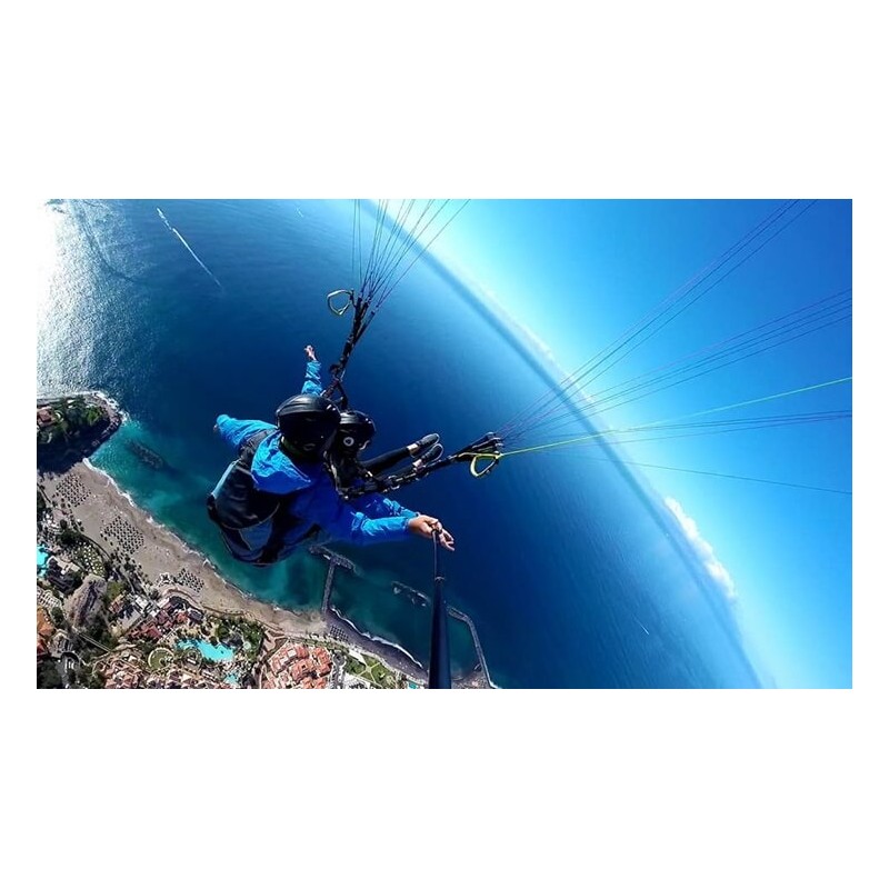 Blick von oben auf Costa Adeje und Atlantik