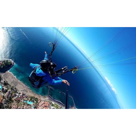 Vista desde arriba de Costa Adeje y océano Atlántico