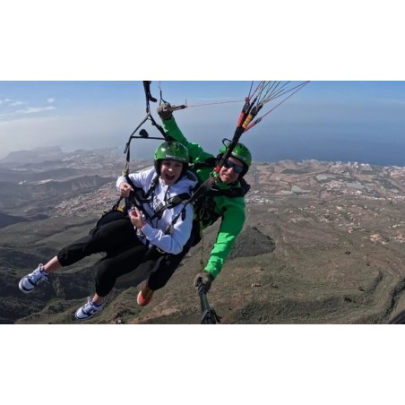 Unforgettable paragliding experience in Tenerife