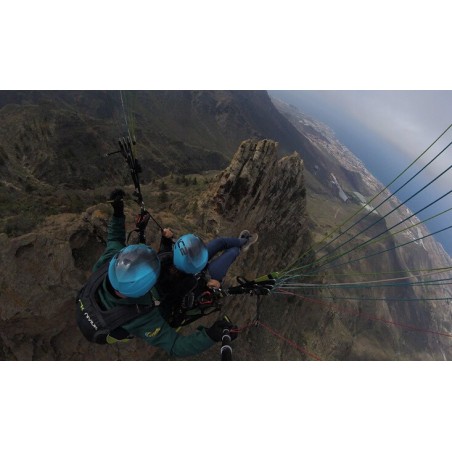 Gleitschirmflug Adeje Teneriffa Panorama