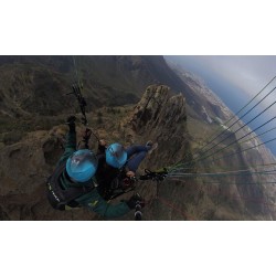 Gleitschirmflug Adeje Teneriffa Panorama