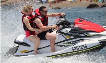 Jet ski Teneryfa ocean Atlantycki