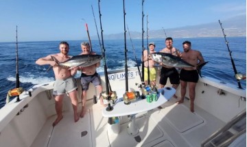 Pêche Tenerife 3h No Limits prise