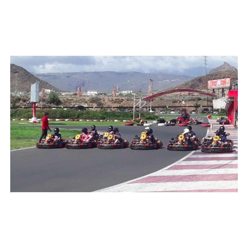 Karting Tenerife Cho szybkie gokarty tor
