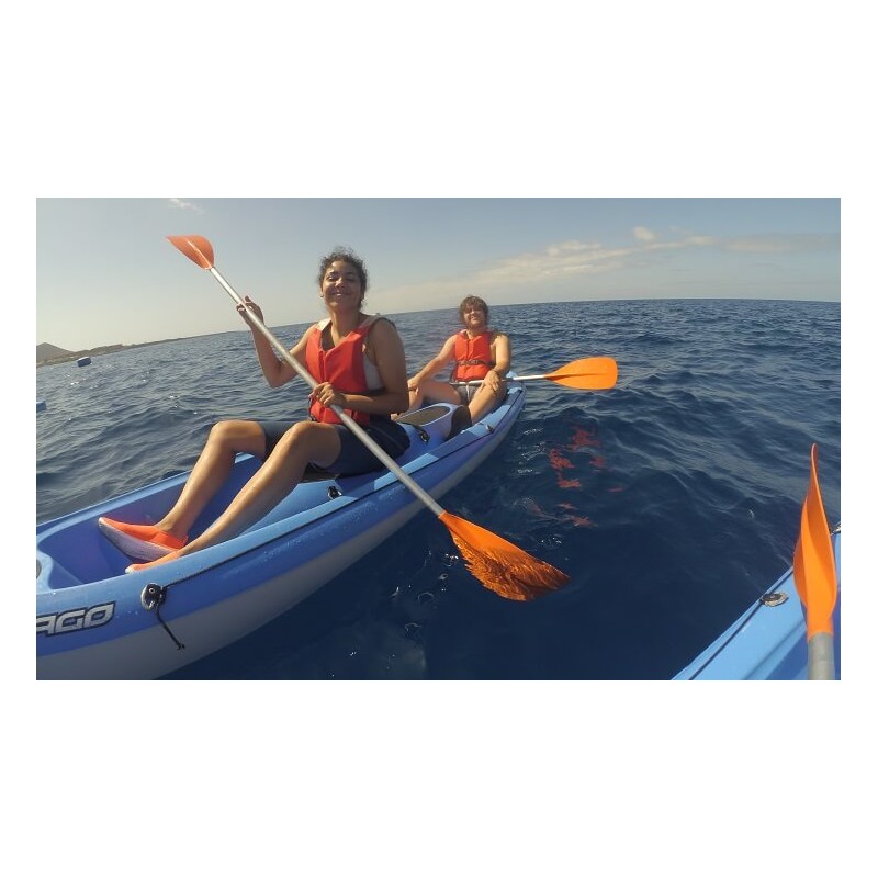 kajaki teneryfa żółwie snorkeling