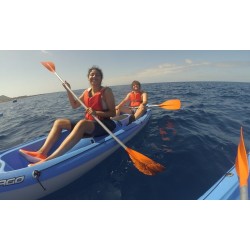 kayak tenerife tortues snorkeling
