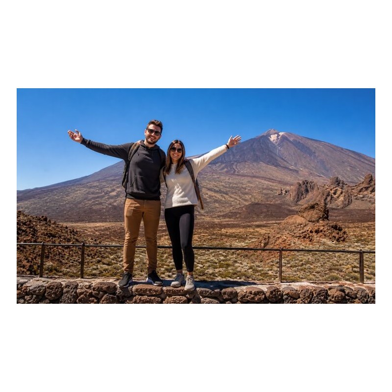 Blick auf den Teide während der Teneriffa Tour