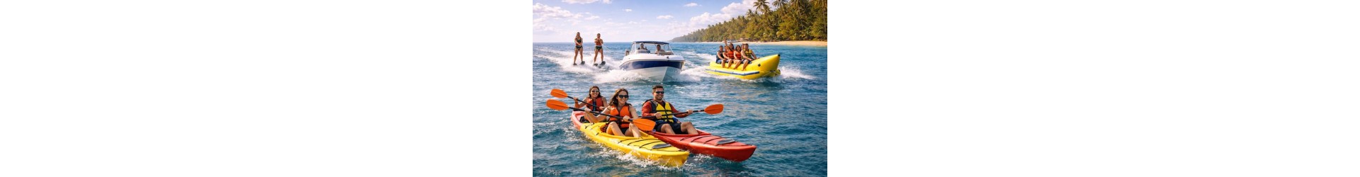 Watersporten Tenerife – kajaks, waterskiën, reservering