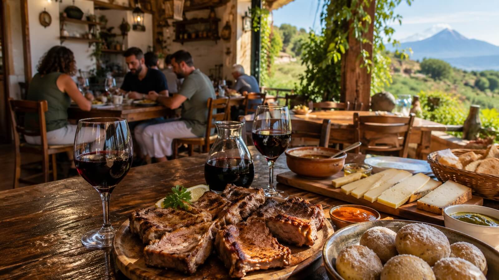 Lokale keuken en traditionele guachinche op Tenerife